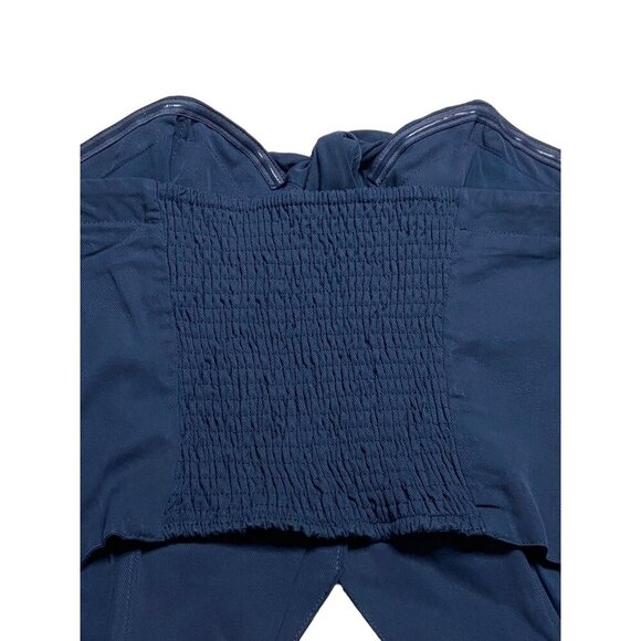 NWT Anthropologie Maeve Blue Strapless Tube Top-sz XL - Picture 12 of 13